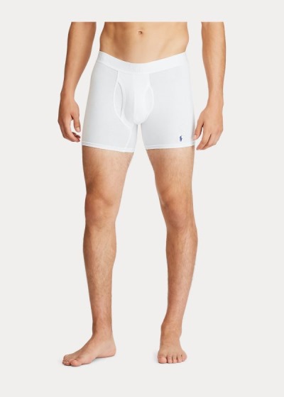 Men's Polo Ralph Lauren 4D Flex 3-Pack Briefs | 186409UHC